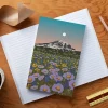 Denik Classic Layflat Journal Notebook, 5-3/4" x 8-1/4", 144 Pages, Mountain Flowers