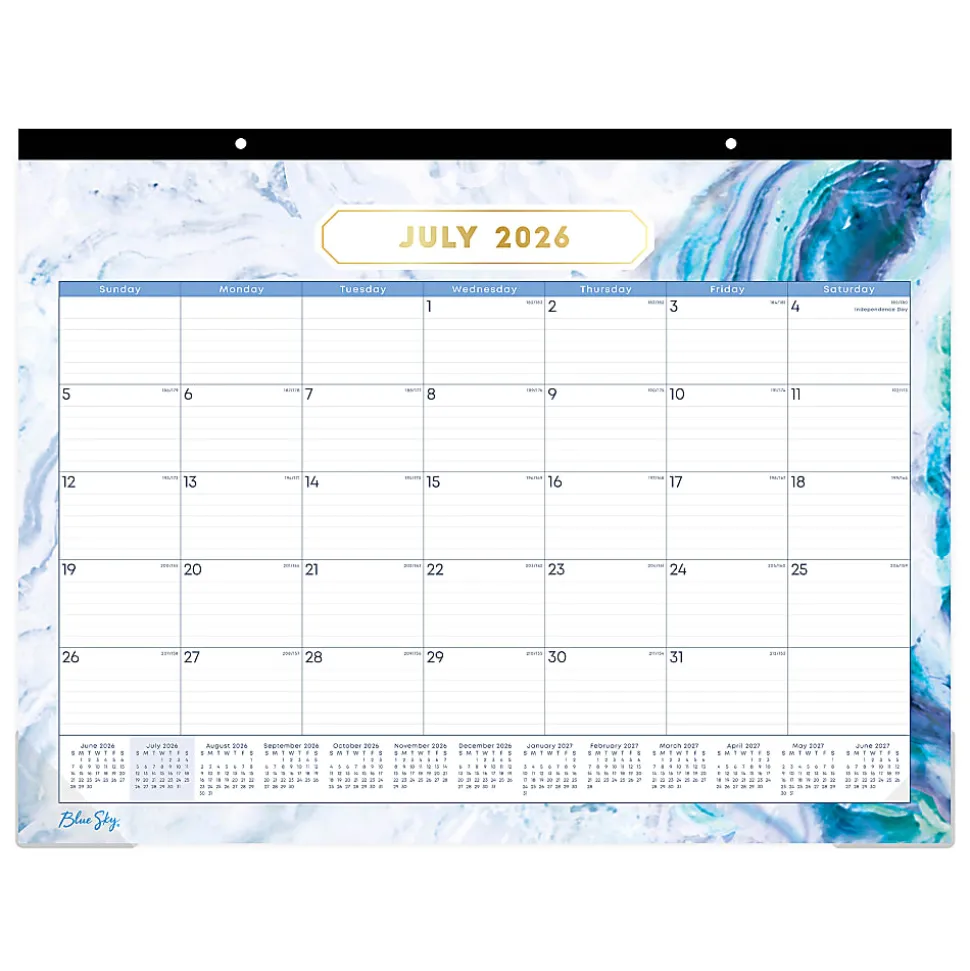 Desk Pad Planning Calendar BS Gemma - 22x17 AY26-27 Monthly