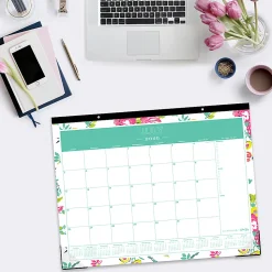 Desk Pad Planning Calendar DD Peyton White - 22x17 AY26-27 Monthly