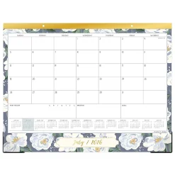 DESK PAD PLANNING CALENDAR IPC CELINE NAVY ALL OVER - 22X17 AY26-27 MONTHLY