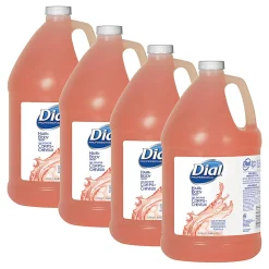 Dial Peach Scent Body And Hair Shampoo, 1 Gallon, Case Of 4 Bottles