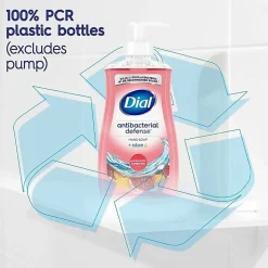 Dial Pomegranate Tangerine Antibacterial Hand Soap - Pomegranate & Tangerine Scent - 11 fl oz - Bacteria Remover, Residue Remover - 20943