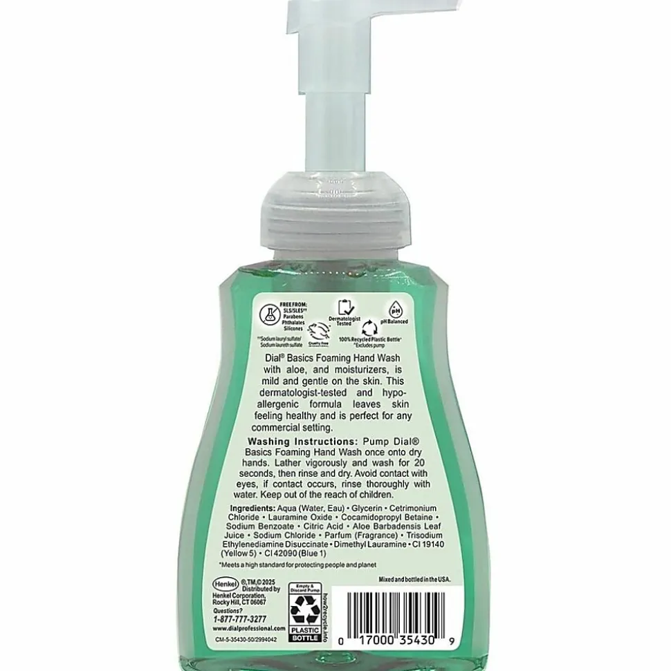Dial Professional Basics HypoAllergenic Foam Hand Soap, 35432CT
