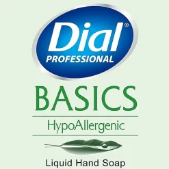 Dial Professional Basics Hypoallergenic Liquid Hand Soap, 35488CT