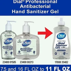 Dial Professional Hand Sanitizer Gel, 35482
