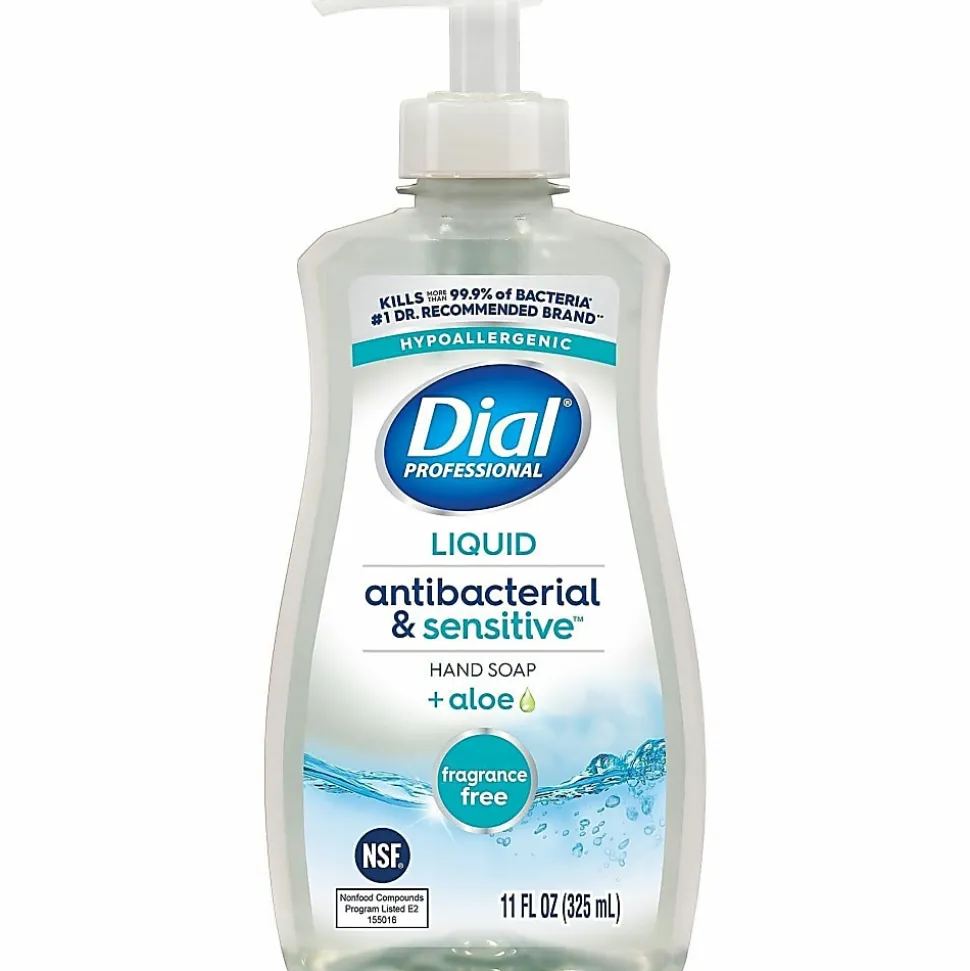 Dial Professional Scent-Free Sensitive Antibac. Hand Soap, 35476CT