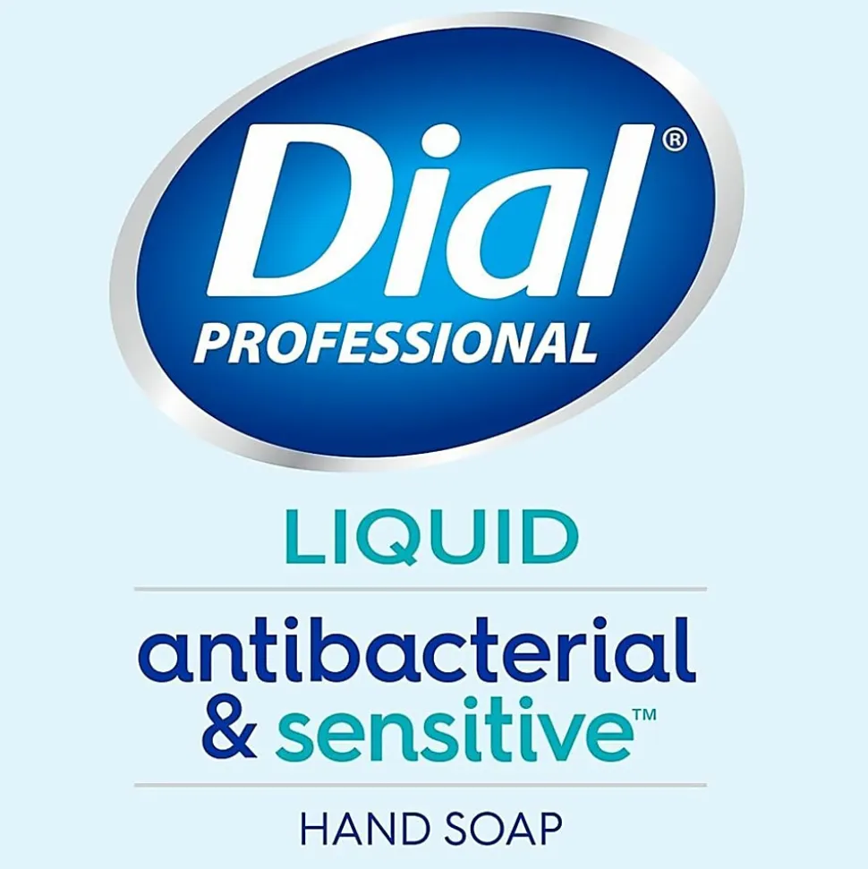 Dial Professional Scent-Free Sensitive Antibac. Hand Soap, 35476