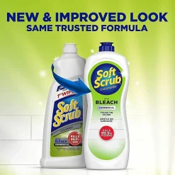 Dial Soft Scrub Bleach Liquid Cleanser, 36 Oz Bottle, Case Of 6