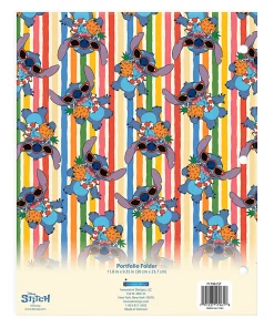 Disney Lilo & Stitch 2-Pocket Paper Folder, 11.75" x 9.5"