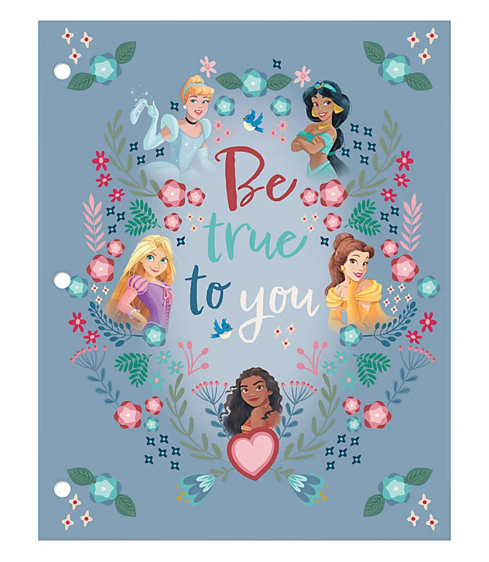 Disney Princess 2-Pocket Paper Folder, 11.75" x 9.5"
