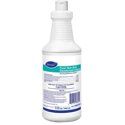 Diversey™ Crew® Neutral Non-Acid Bowl And Bathroom Disinfectant, Fresh Scent, 32 Oz, Pack Of 12 Bottles