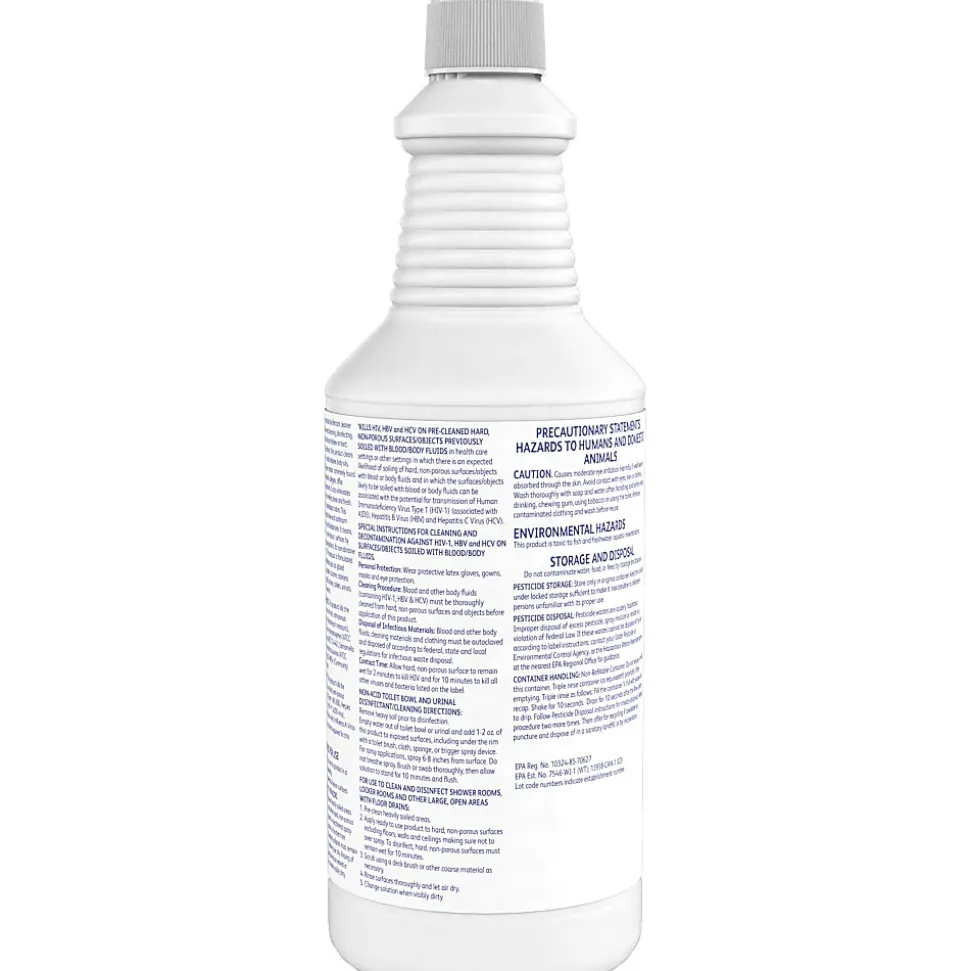 Diversey Crew Non-Acid Disinfecting Cleaner, Fresh Scent, 32 Oz
