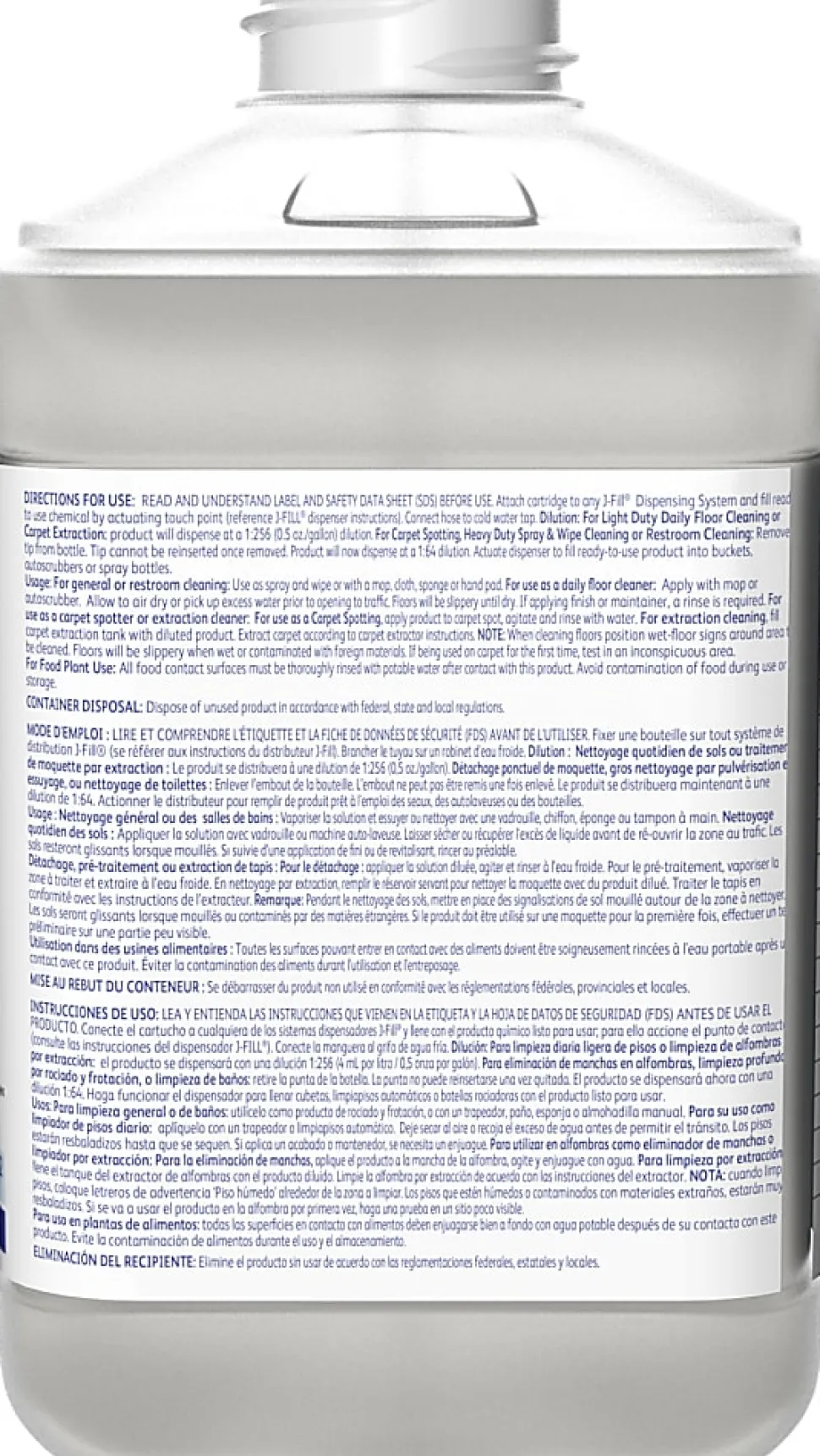 Diversey PERdiem General Purpose Cleaner With Hydrogen Peroxide, 2.5L, Case Of 2 Bottles