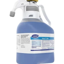 Diversey Virex II 1-Step Disinfectant Cleaner And Deodorant, 47.34 Oz, Minty Scent, Pack Of 2 Containers