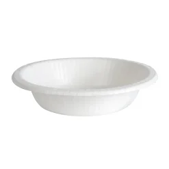 Dixie® Basic Paper Bowls, 12 Oz, White, 125 Bowls Per Pack, Case Of 8 Packs