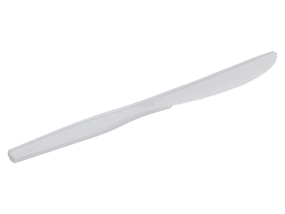 Dixie® Heavy/Medium-Weight Knives, White, Pack Of 1,000