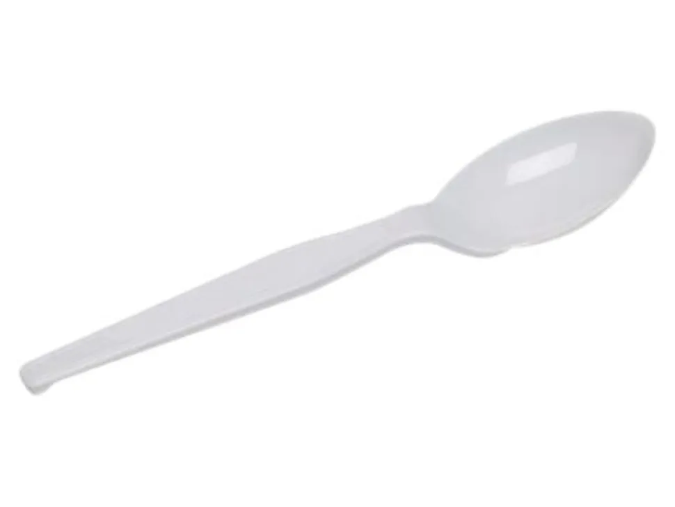 Dixie® Heavy/Medium-Weight Spoons, White, Pack Of 1,000