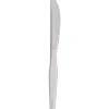 Dixie Heavyweight Plastic Cutlery - Knife - 1 x Knife - Breakroom - Disposable - Clear - 1000 / Carton
