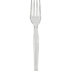 Dixie® Heavyweight Plastic Forks, Clear, Pack Of 1,000 Forks