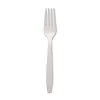 Dixie® Heavy-Weight Polystyrene Disposable Forks, 7.13"L, White, 1000 Per Case