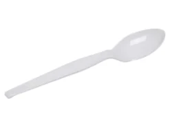 Dixie® Heavy-Weight Polystyrene Spoons, White, 1,000 Per Case