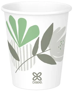 Dixie® Paper Hot Cups, 10 Oz., Pack Of 50