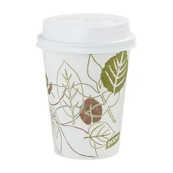 Dixie® Paper Hot Cups, 8 Oz., Pathways® Design, Box Of 25