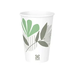 Dixie® Pathways® Paper Hot Cups, Leaves, 16 Oz, Carton Of 1,000