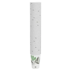 Dixie® Pathways® Paper Hot Cups, Leaves, 16 Oz, Carton Of 1,000