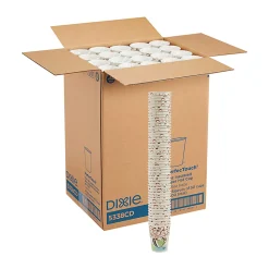 Dixie® PerfecTouch by GP PRO Hot Cups, 8 Oz, Pack Of 50 Cups