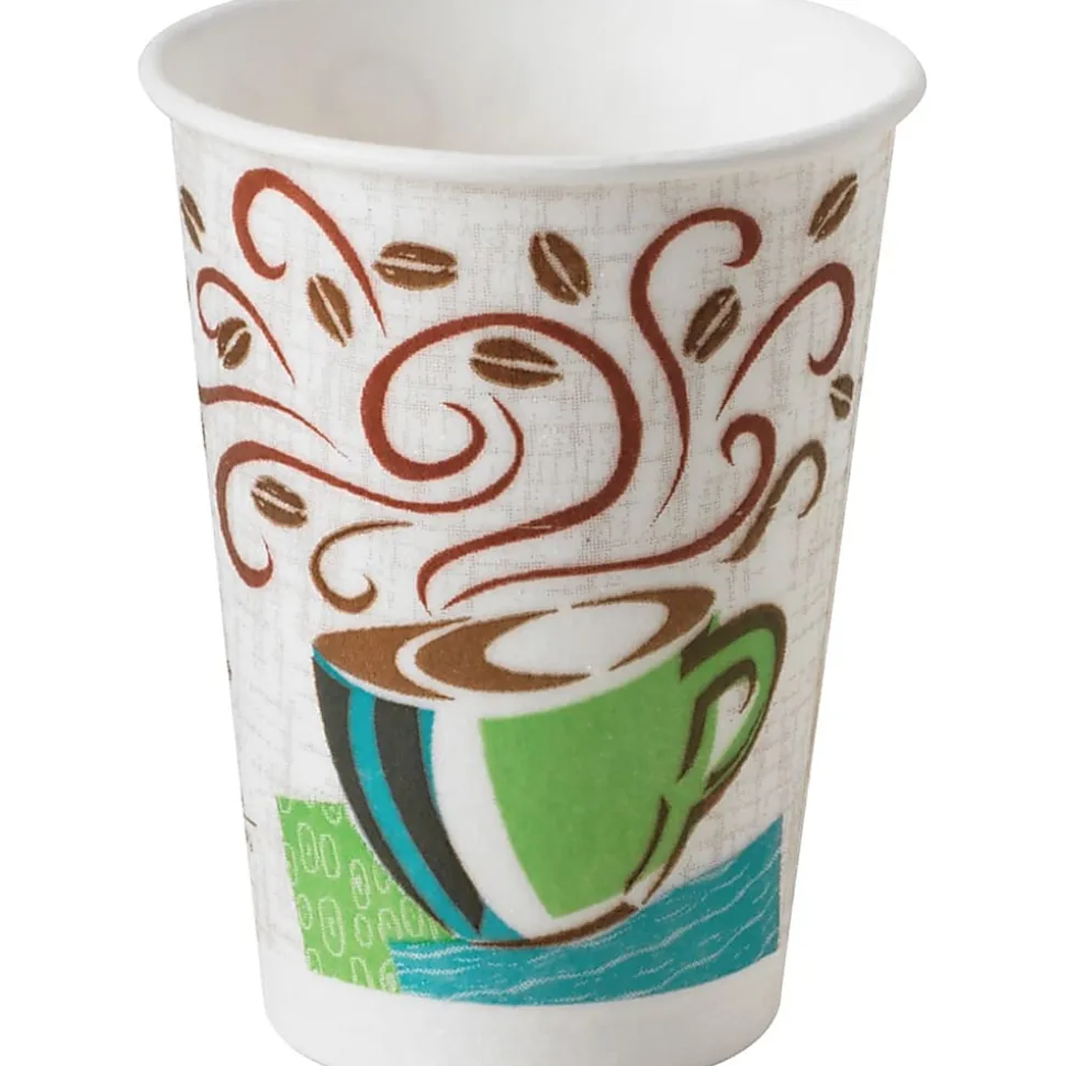 Dixie® PerfecTouch by GP PRO Hot Cups, 8 Oz, Pack Of 50 Cups