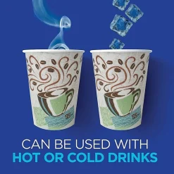 Dixie® PerfecTouch Insulated Hot Paper Cups, 10 Fl Oz, Pack Of 25 Cups