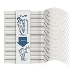 Dixie® TriTower Compostable Forks, White, 40 Forks Per Box, Case Of 24 Boxes