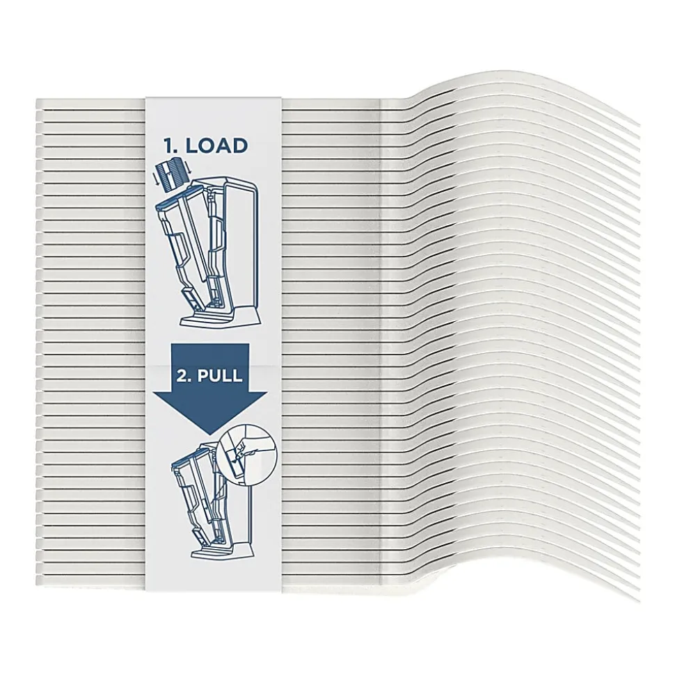 Dixie® TriTower Compostable Forks, White, 40 Forks Per Box, Case Of 24 Boxes