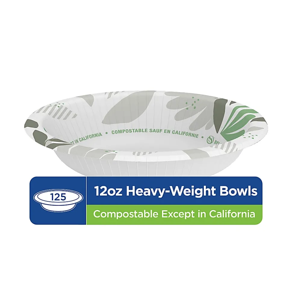 Dixie® Ultra® Heavyweight Paper Bowls, 12 Oz, Case Of 125