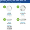 Dixie Ultra® Heavy-Weight Paper Bowls, 12 ounce, Pathways® Design, 1,000 Count (125 Bowls per Pack, 8 Packs per Case)