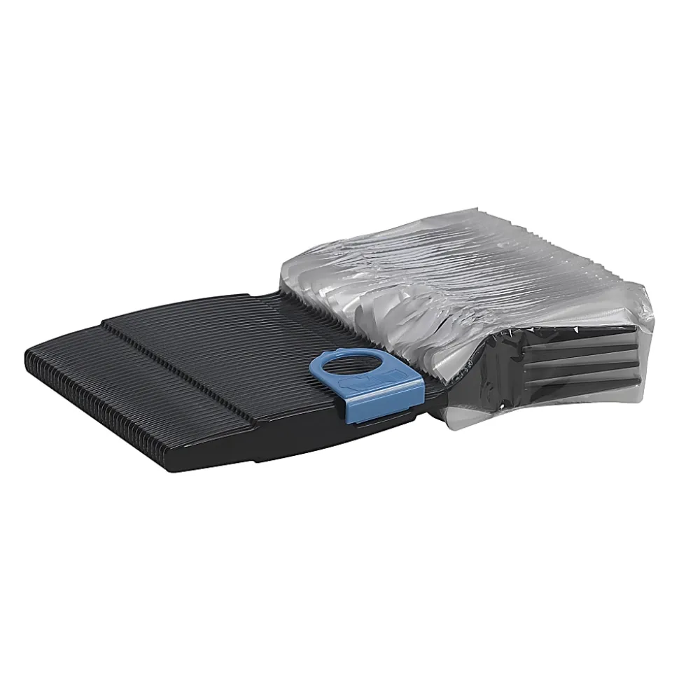 Dixie Ultra SmartStock Series-W Polypropylene Plastic Wrapped Cutlery, Forks, Black, 40 Perk Pack, Case Of 24 Packs
