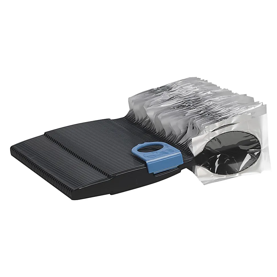 Dixie Ultra SmartStock Series-W Polypropylene Plastic Wrapped Cutlery, Tea Spoons, Black, 40 Per Pack, Case Of 24 Packs