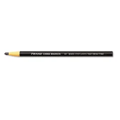 Dixon® Phano® China Marker, Black, Box of 12
