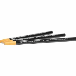 Dixon® Phano® China Marker, Black, Box of 12