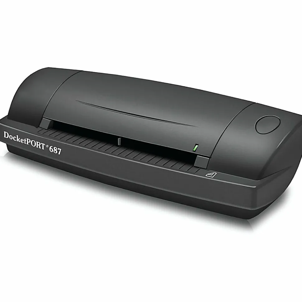 DocketPORT DP687 Card Scanner - 48-bit Color - 8-bit Grayscale - USB