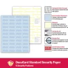 DocuGard Medical Prescription Papers, Standard Medical 6, 1-Part, 8 1/2" x 11, 500 Sheets, Blue