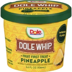 Dole Pineapple Fruit Whip, 3.6 Oz, Total Qty 24