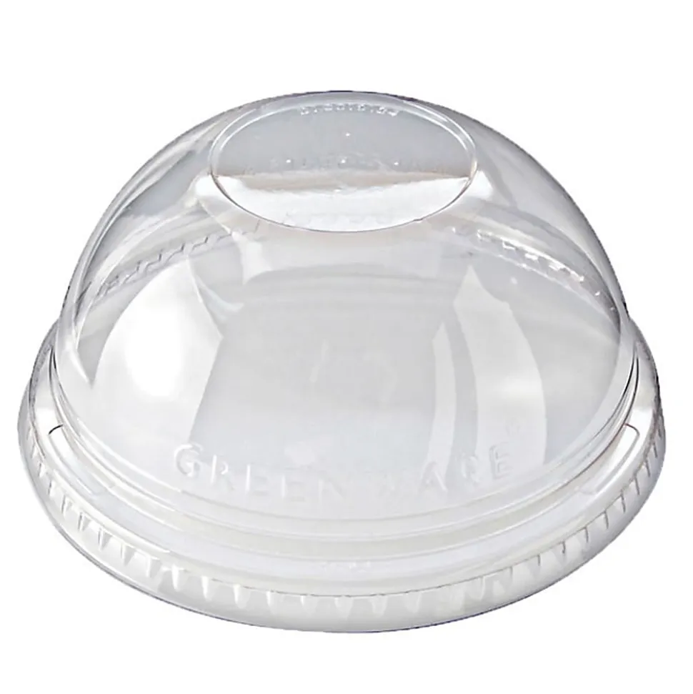 Domed Plastic Lids For NC12 And EP16 12/16/20 Oz Beverage Cups, Box Of 1,000