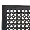 Doortex® Open-Top Black Anti-Fatigue Mat - 36" x 60"