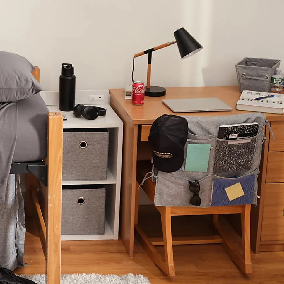 Dormify Kayla Over-The-Chair Pocket Organizer, Gray