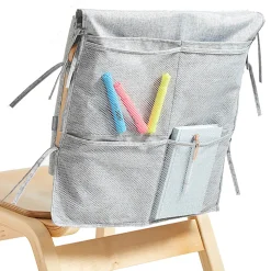 Dormify Kayla Over-The-Chair Pocket Organizer, Gray