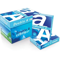 Double A Multi-Use Printer & Copy Paper, 5 Reams, White, Ledger (11" x 17"), 2500 Sheets Per Case, 20 Lb, 96 Brightness