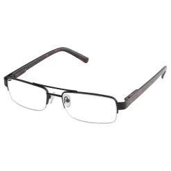 Dr. Dean Edell Anaheim Rimless Reading Glasses, +3.00, Black