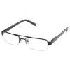 Dr. Dean Edell Anaheim Rimless Reading Glasses, +2.50, Black